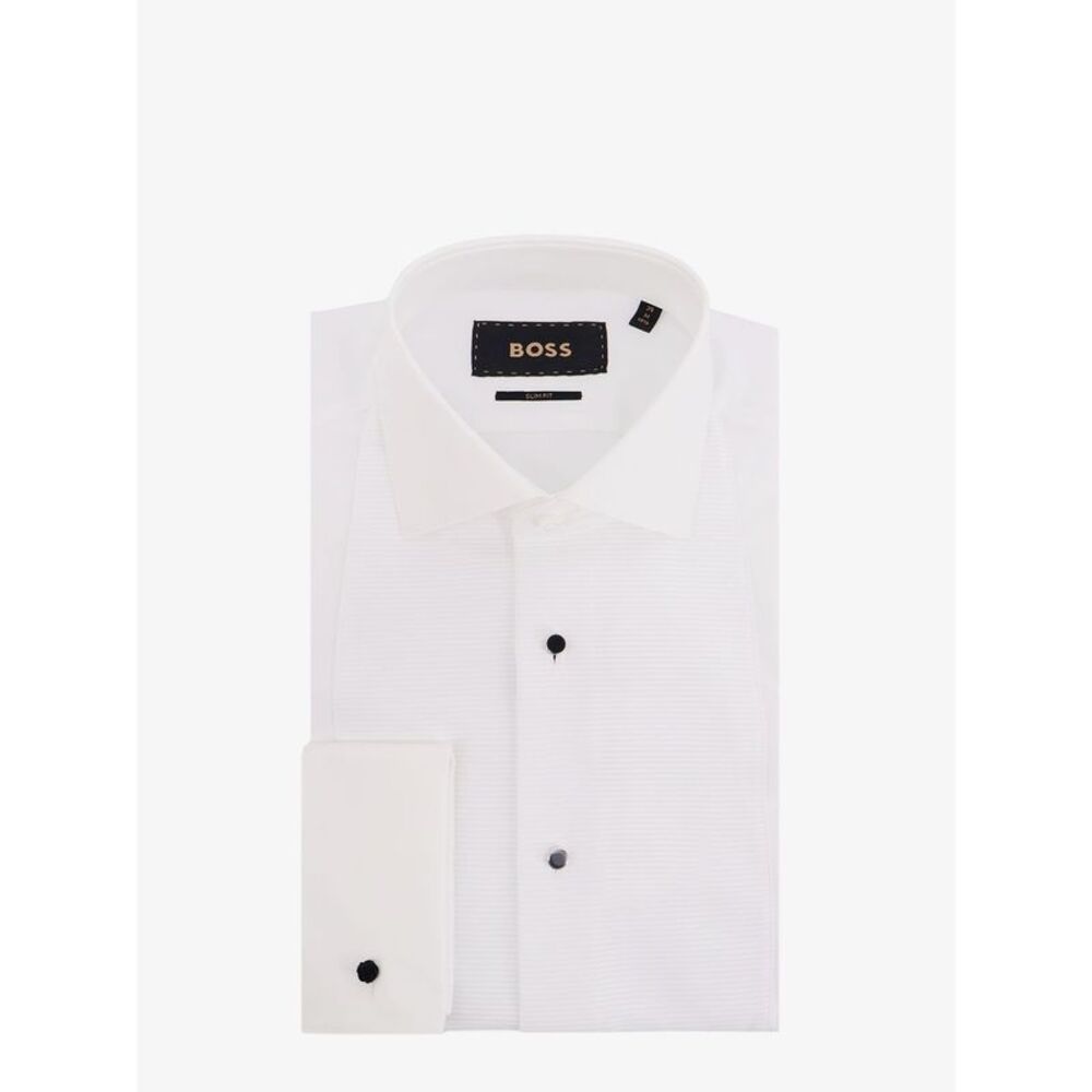 Boss Men Cotton Shirt